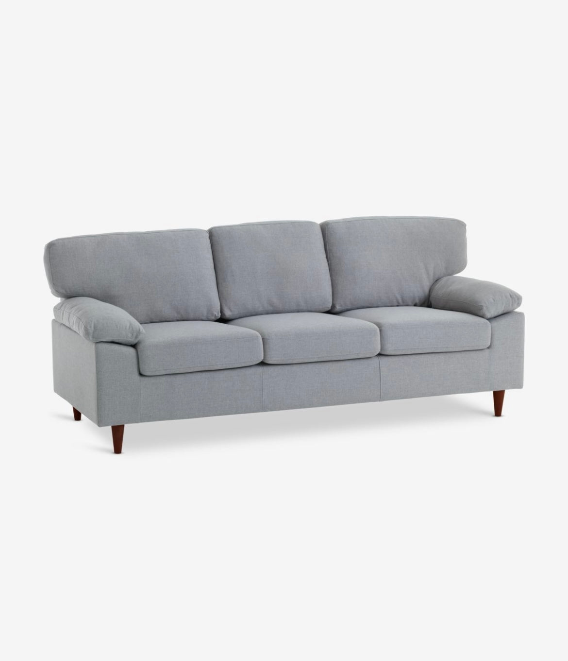 3 seater light grey sofa